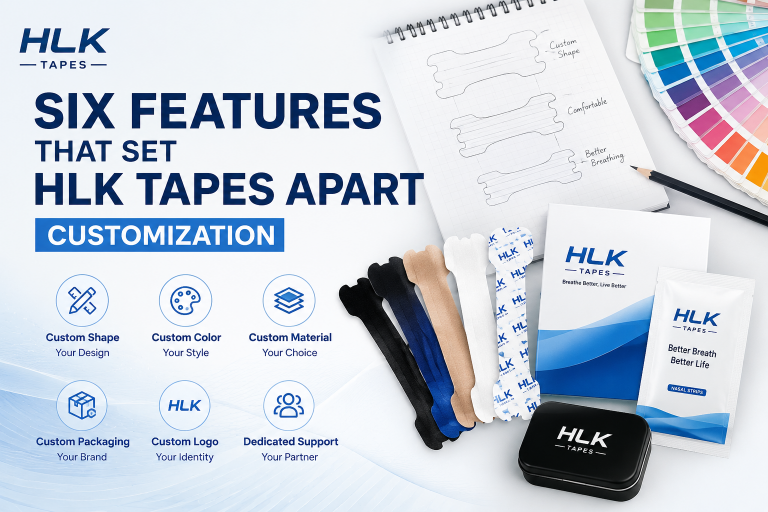 6 Features That Set HLK Tapes Apart & How to Customize